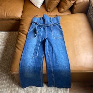 Denim Alice and Olivia jumpsuit. Worn 3 times and in great condition.